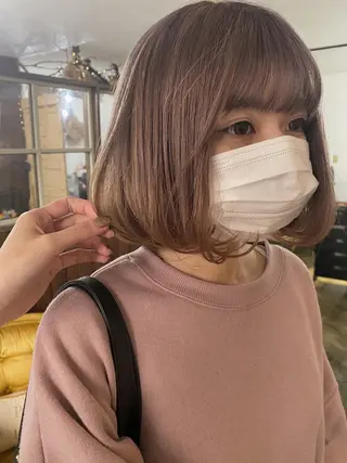 ショート カラー miloc🫧 MOMOYOのヘアスタイル