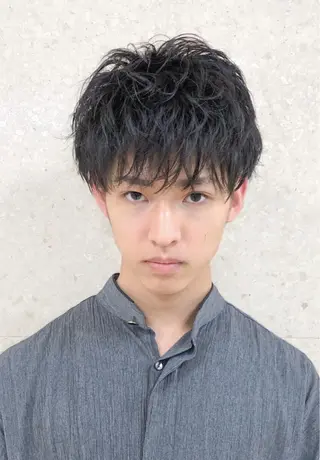 ショート カラー パーマ ヘアアレンジ メンズ キッズ ネイル マツエク・マツパ 髪質改善🇰🇷 レイヤーカット/梅田のヘアスタイル