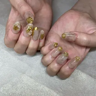 ネイル Amber21.所属・Nagahama Akariのネイルデザイン