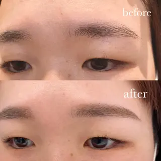 アイブロウ Lowen kahoのマツエク・マツパデザイン