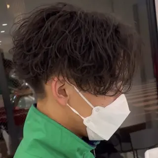 ショート パーマ メンズ THE 3rd HAIR 柏店所属・柏メンズ特化 THE3rdHAIRのヘアスタイル
