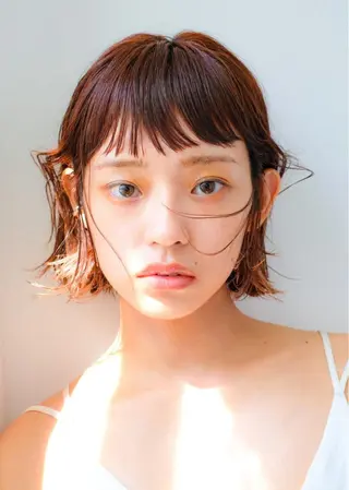 カラー uvrir所属・関野 そらのヘアスタイル