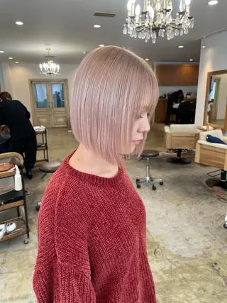 ショート 梅田／ボブカット ／サイバアサトのヘアスタイル