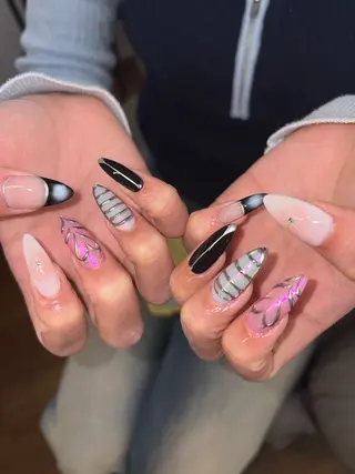 ネイル ⟡.·coco⟡.· 2月予約受付中のネイルデザイン