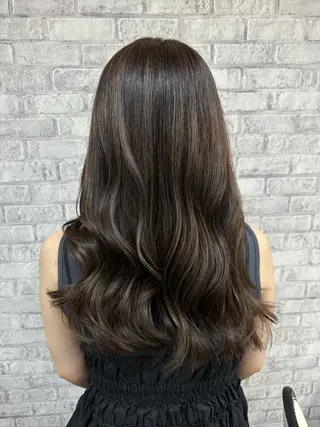 ロング カラー EARTH/A岡山店 片岡愛のヘアスタイル