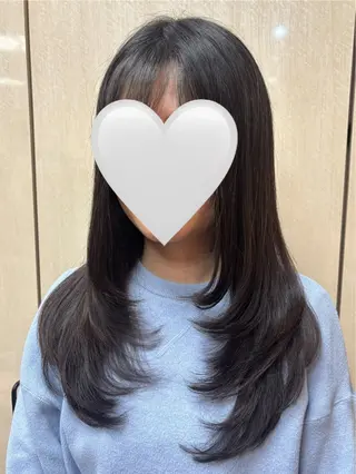 ロング 坂田 美空のヘアスタイル