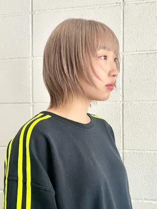 ミディアム カラー HARU//原宿🤍 リピート率NO.1のヘアスタイル