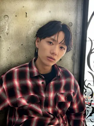 メンズ ハイトーン/アレンジ 🎀アオイ🎀のヘアスタイル