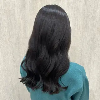 ロング カラー 🫧透け感⋆艶髪💎 山口アヤカのヘアスタイル