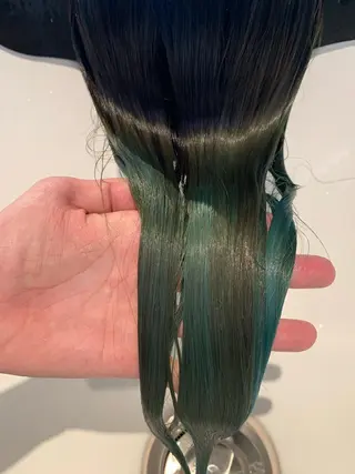 カラー ボブパーマコテ巻き風 パーマNo1深江秀平のヘアスタイル