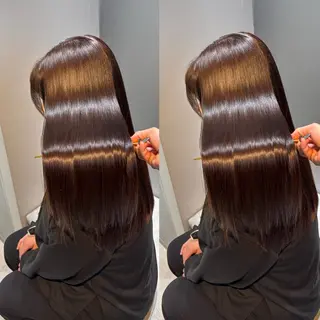 ロング カラー 新宿/髪質改善/ 縮毛矯正/suuのヘアスタイル