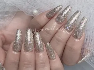 ネイル Glam nail salon 蒲田所属・蒲田西口徒歩3分えび ネイル研修中のネイルデザイン
