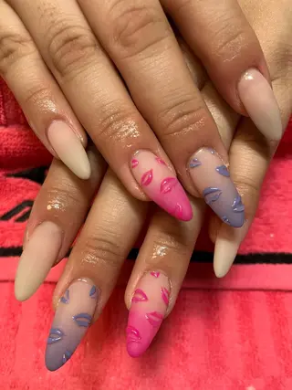 ネイル rukianail 新里のネイルデザイン