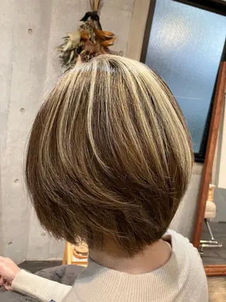 ショート vi camino ミヤデラのヘアスタイル