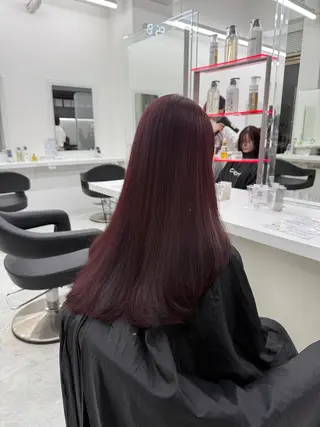 ロング カラー ヘアアレンジ 🎀Girly艶髪カ ラー🎀Harukaのヘアスタイル