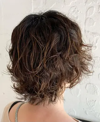 ショート パーマ 髪質改善🌈 tomomiのヘアスタイル