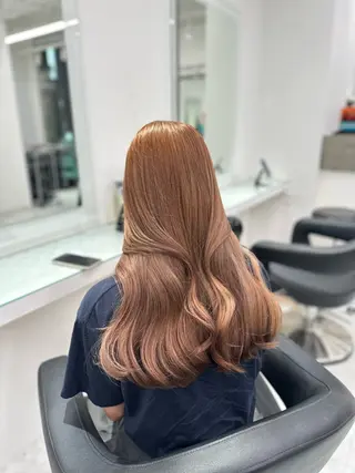 ロング カラー 🩰girlyモテ ヘア🩰🍨AYAのヘアスタイル