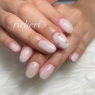 ミディアム ネイル richeri beautyのネイルデザイン