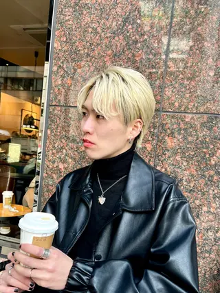 ショート メンズ メンズパーマ/心斎橋 /四ツ橋駅/しょうまのヘアスタイル