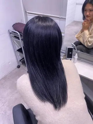 ロング メンズ 艶感ミルクティー🤍 色落ち綺麗🤍ともやのヘアスタイル