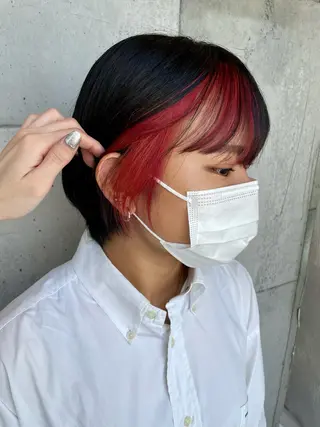 ショート 大内 志穂のヘアスタイル