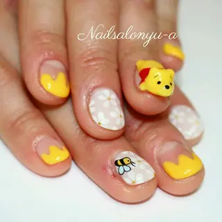 キッズ ネイル ショート yu-a☆  ネイル ＆ホワイトニングのネイルデザイン