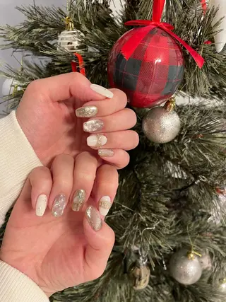 ネイル hair f.Row所属・阿部 千晶のネイルデザイン