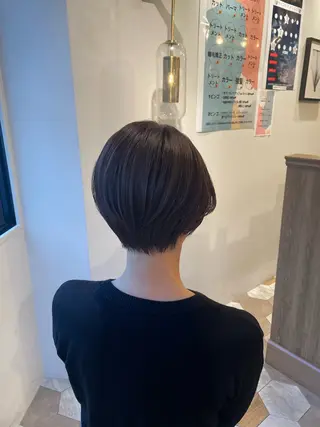 ショート moon tico brae所属・顔まわりcut🌿 Hinakoのヘアスタイル