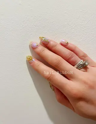 ネイル ネイルリボン 伊藤のネイルデザイン