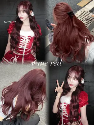 ロング カラー Lani5710所属・🎀ハイトーン・艶 カラー HANA🎀のヘアスタイル