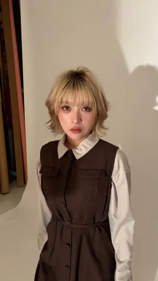 ショート Indexhair 錦糸町店所属・カラーモデル募集 🫧彩花🦋のヘアスタイル