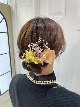 ヘアアレンジ uros.所属・uros.中目黒 moekaのヘアスタイル