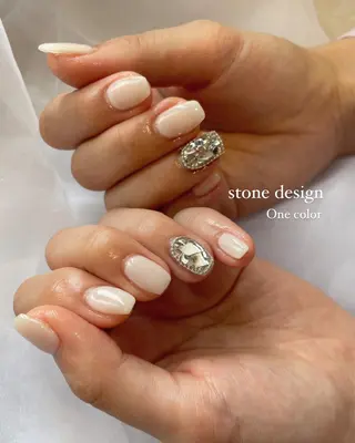 ショート ネイル nail salon neigeのネイルデザイン