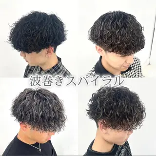 パーマ メンズ 柏メンズカットパーマ NO.1タイチのヘアスタイル