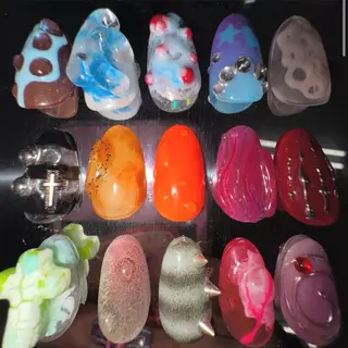 ネイル Hair Space Carm所属・n ノアンのネイルデザイン