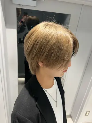 カラー メンズ ブリーチ練習モデル 募集✨️NOAのヘアスタイル