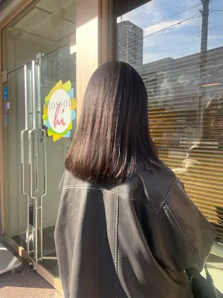 セミロング カラー 髪質改善/Bloss om🌷高橋沙衣のヘアスタイル