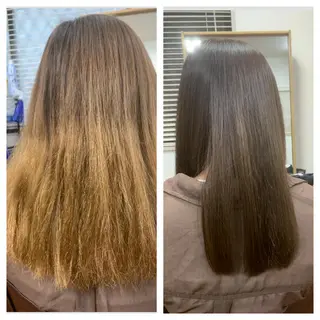 セミロング RIANA/髪質改善 マンツーマンサロンのヘアスタイル