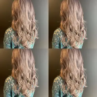 セミロング カラー ✨髪質改善✖︎韓国 レイヤー✨ナカムラのヘアスタイル