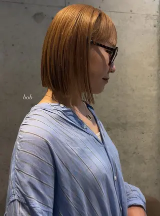 ショート 新宿/ボブ/レイヤー 縮毛矯正/SACHIのヘアスタイル