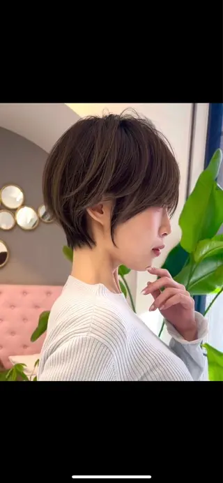ショート 似合わせカットが 得意な美容師のヘアスタイル