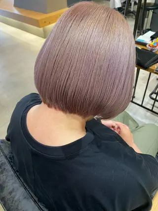 カラー 🩷🍭中津・梅田 エリア🍬💜のヘアスタイル