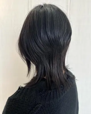 ミディアム レイヤー/ウルフ/ ボブ/ショート/屋敷のヘアスタイル