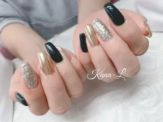 カラー ネイル 芦辺 香奈のネイルデザイン