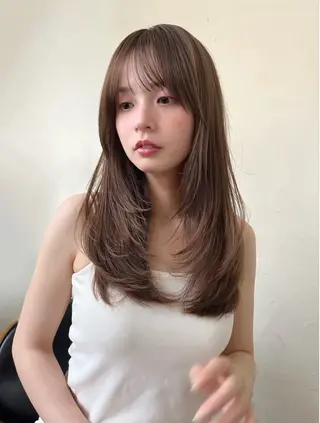 ロング レイヤーカット🦢 sayaのヘアスタイル