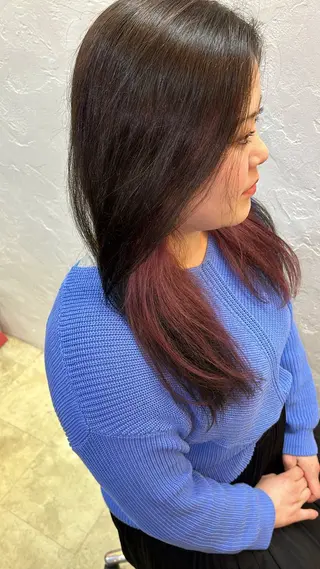 カラー 倉内 海哉のヘアスタイル