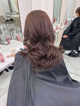 セミロング カラー 栄美容師/kiti /ボブ/ケントのヘアスタイル