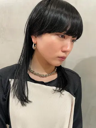 セミロング カラー 優作 〜圧倒的信頼〜のヘアスタイル