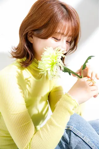 ミディアム 新宿三丁目 Miyukiのヘアスタイル