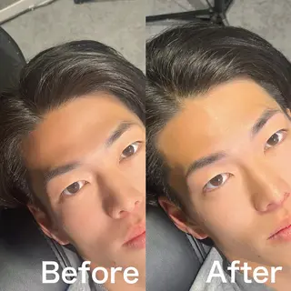 メンズ アイブロウ 5日◯ Yusukeの眉毛・アイブロウイメージ